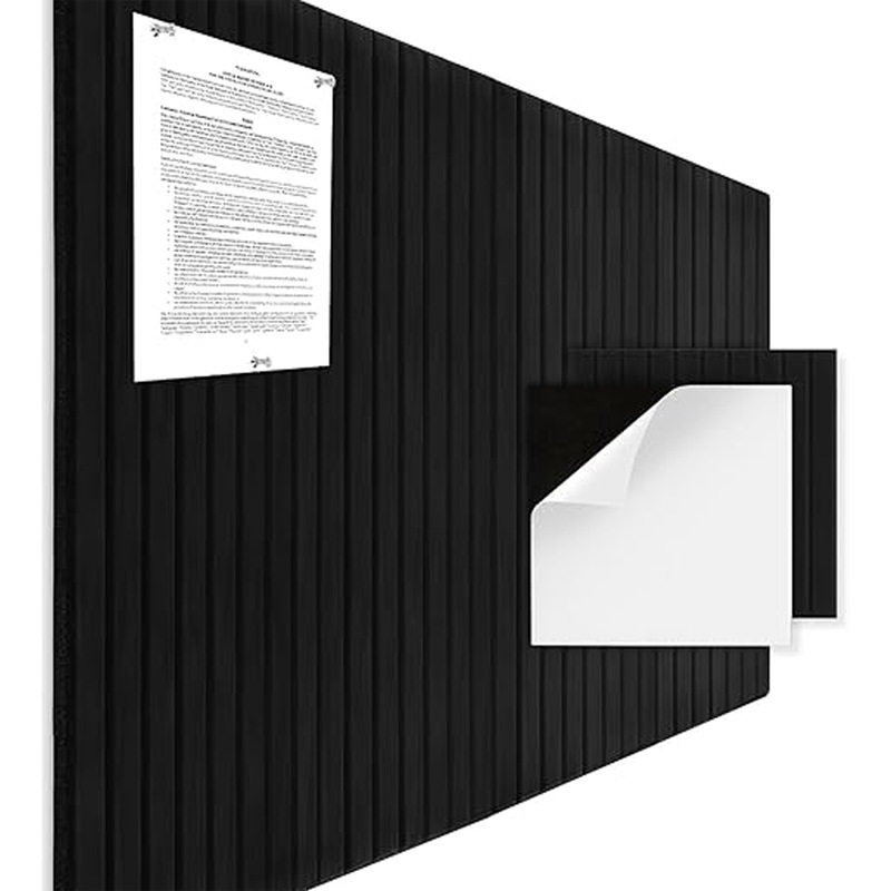 跨境新款12片竖条聚酯纤维吸音板声学面板公室吸音降噪装饰墙贴,基础建材,装饰性吸音材料,淘宝优惠券,粉丝福利购,淘宝优惠卷