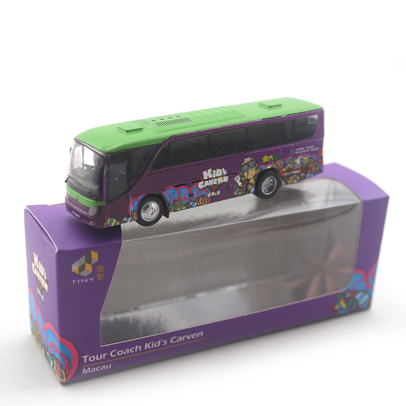 香港儿童合金车模模型玩具巴士