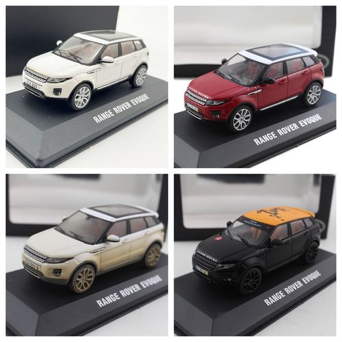 路*虎揽极光带泥运动版成品模型