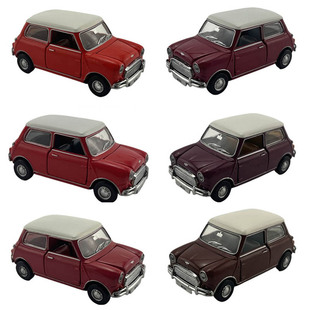 Tiny微影玩具Pantone Mini Cooper迷你库珀合金汽车模型限定版 红