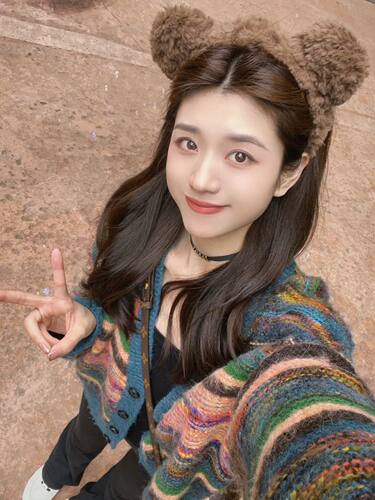 超重工！复古单排扣撞色开衫