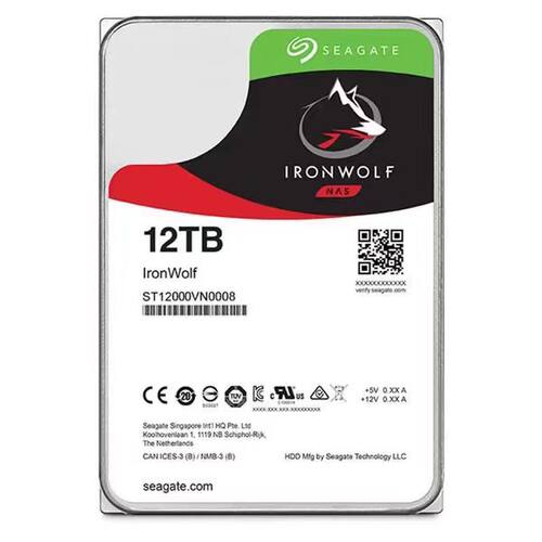 希捷酷狼12TB氦气机械硬盘NAS
