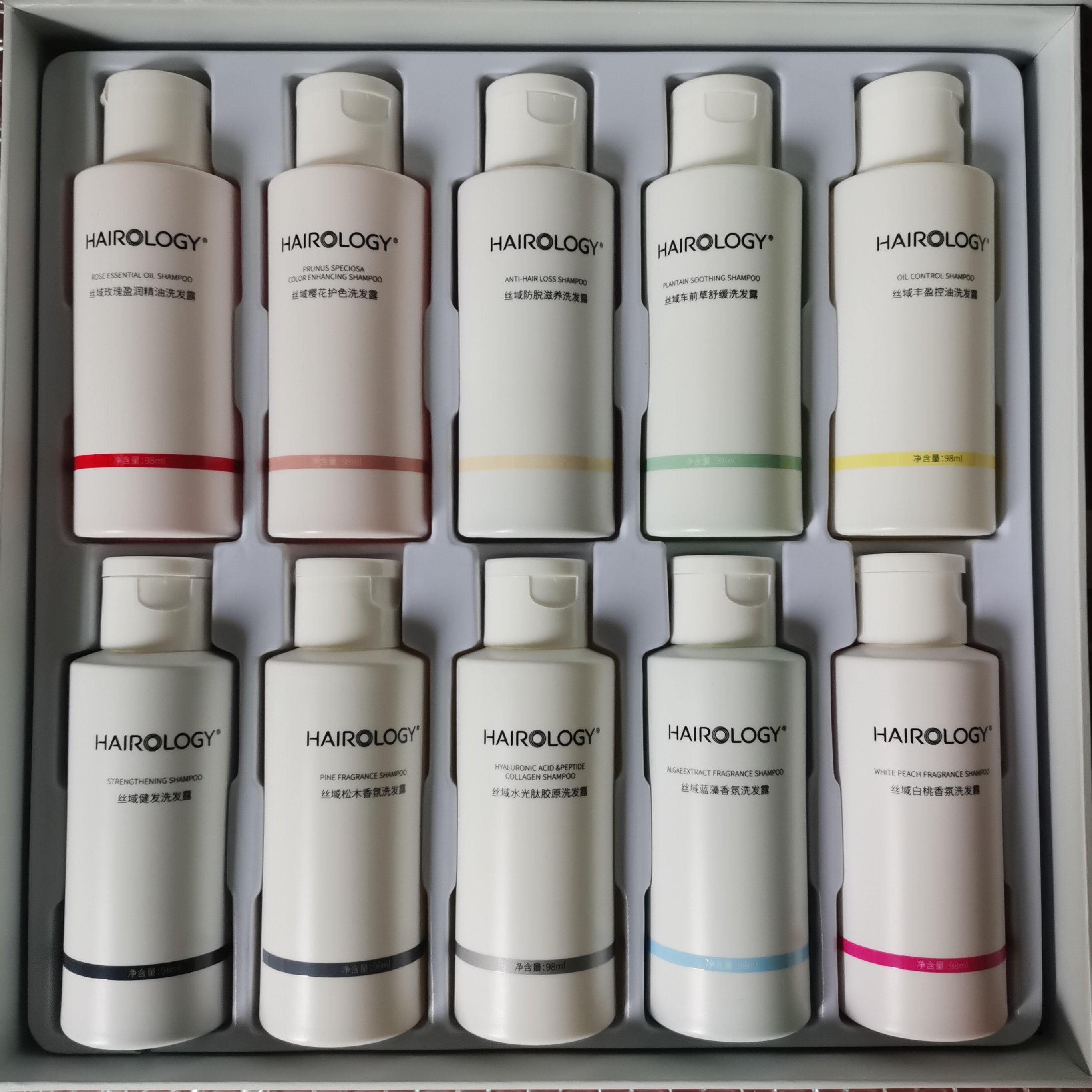 丝域蓝藻水光胶原玫瑰白桃松木健发樱花洗发水护发素沐浴露身体乳