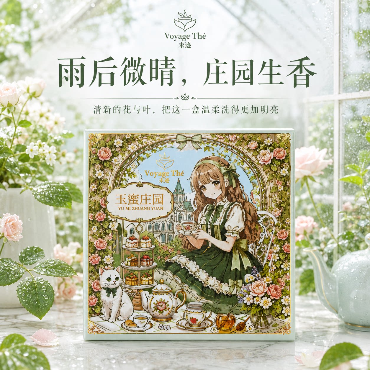 教师节礼物贺卡送女老师2026新款花果茶礼盒情人节送礼生日伴手礼
