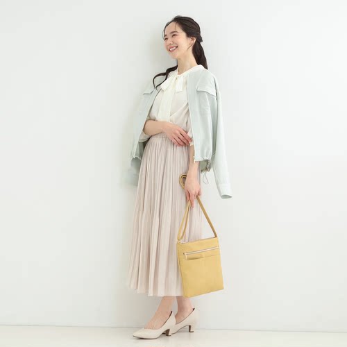SHOO  2026新款 日本原单外贸手提单肩8口袋轻量女包