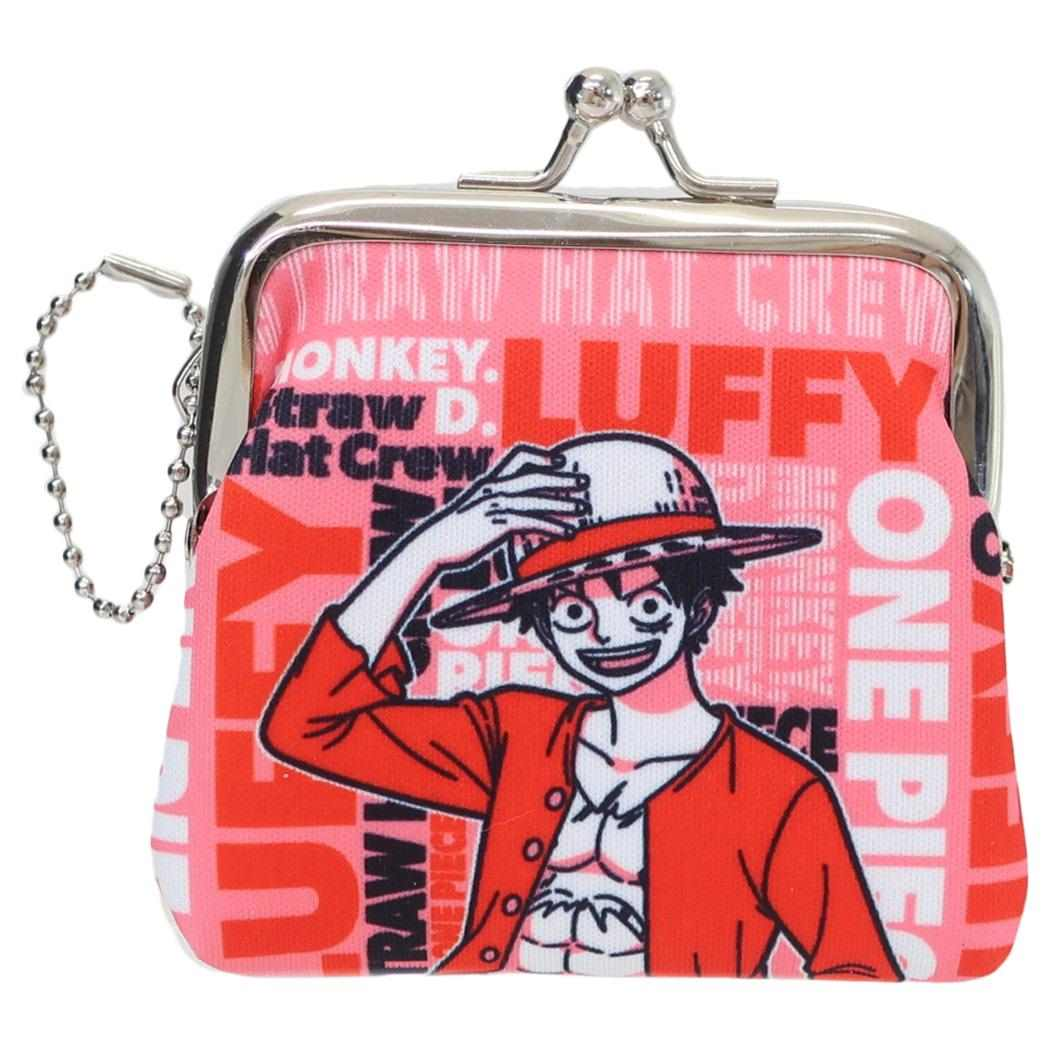 日本原单外贸海贼王卡通娜美路飞索隆零钱手拿包收纳罗双面