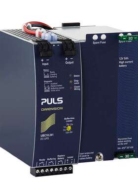 UBC10.241【DIN RAIL UPS 24V 10A W/ 5AH BAT】