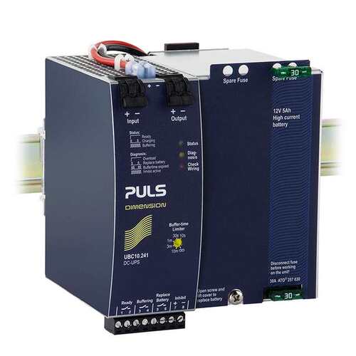 UBC10.241【DIN RAIL UPS 24V 10A W/ 5AH BAT】