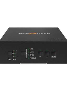 BG-AMPC40【40W 70V STEREO/MONO 2CH AUD AMP】