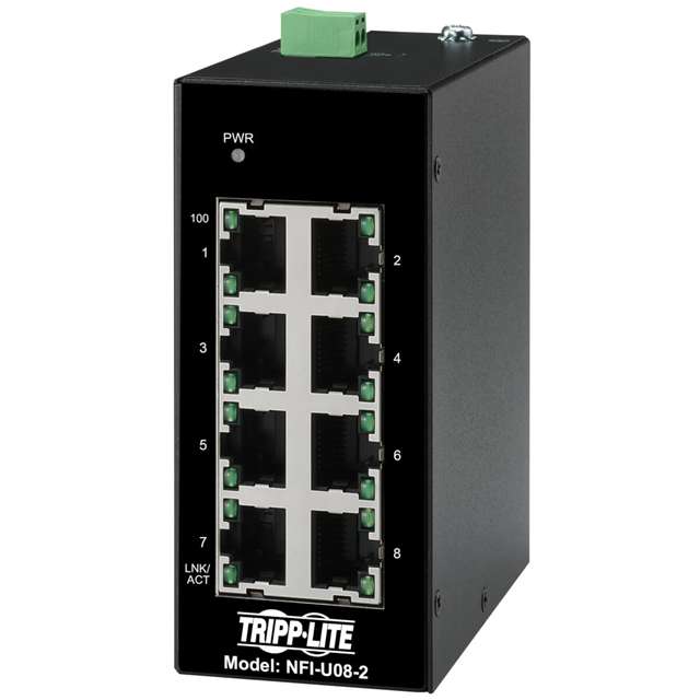 NFI-U08-2【8-PORT UNMANAGED INDUSTRIAL ETHE】