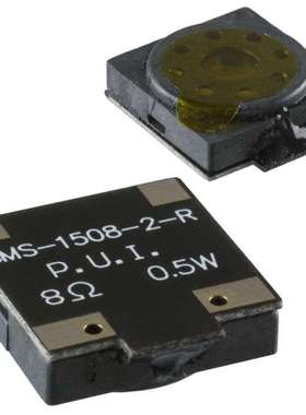 SMS-1508-2-R【SPEAKER 8OHM 300MW TOP PORT 87DB】