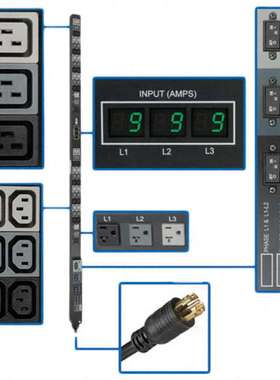 PDU3MV6L2130【PDU 3-PHASE METERED 208V 120V】
