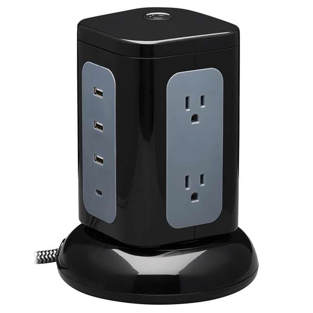 TLP606UCTOWER【6-OUTLET SURGE PROTECTOR TOWER,】