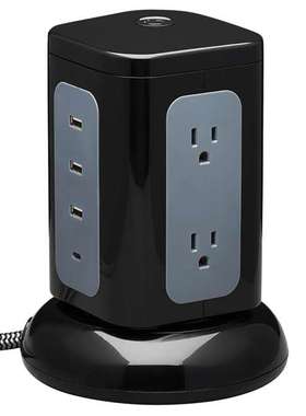 TLP606UCTOWER【6-OUTLET SURGE PROTECTOR TOWER,】