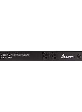 PD1220-RM【1U RACK MOUNT PDU 12 OUTLETS 2 F】