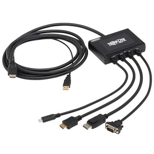 B321-4X1-HDVC【4-PORT PRESENTATION ADAPTER, 4K】