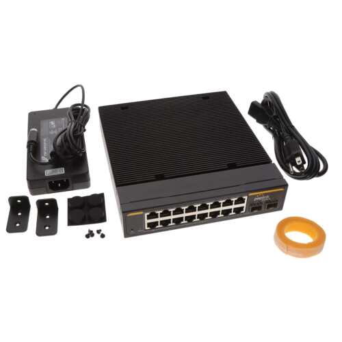 PSW-16-240W-RUG【PEPLINK SD SWITCH16 -PORT - 2XAC】
