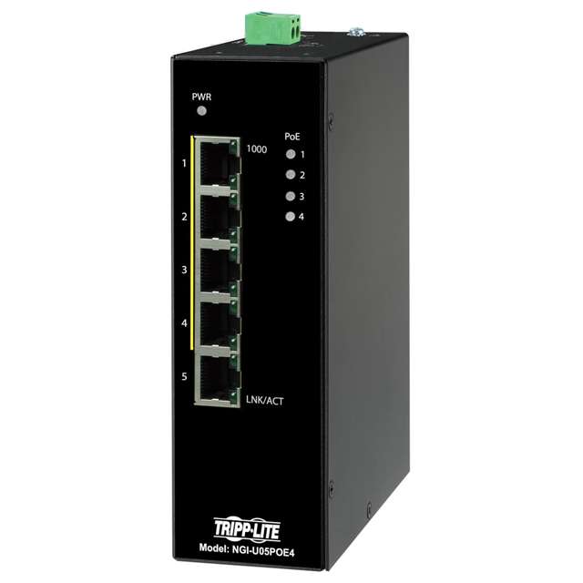 NGI-U05POE4【5-PORT UNMANAGED INDUSTRIAL GIGA】