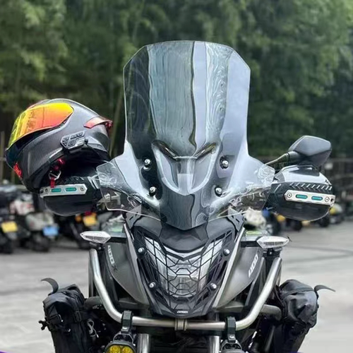适用本田CB400X专用500x前挡风玻璃改装加高加宽挡风玻璃配件风挡