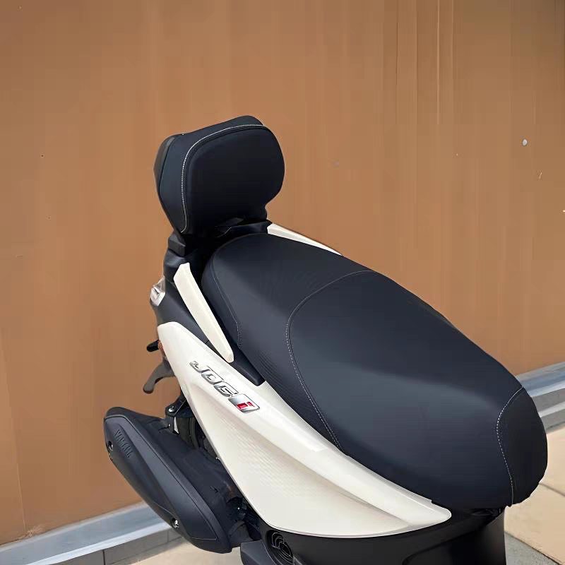适用于雅马哈巧格i125改装靠背后座腰靠垫Plus后靠垫无损安装配件