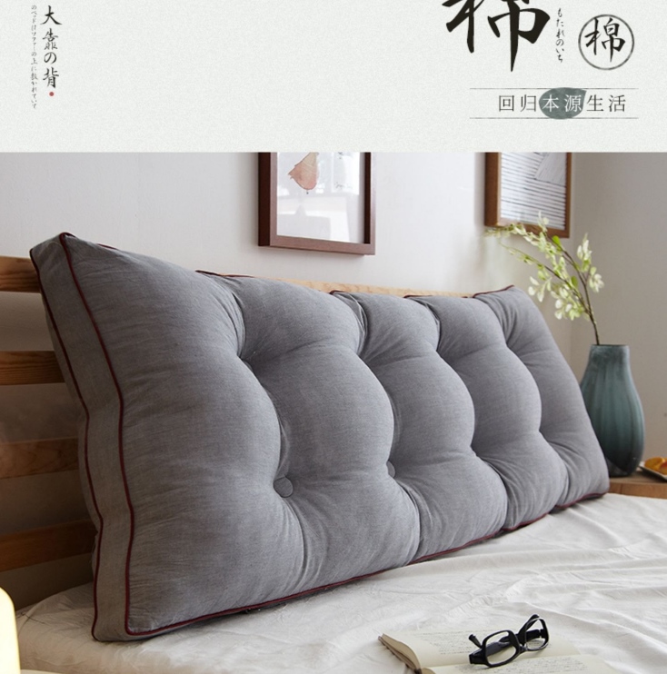 Anti collision decorate Fabric art Soft bed Bedside Soft roll Bedspread American style Simplicity Large Tatami modern thickeningin the Home Fabric , Pillow/Pillow  category - from Buy2taobao.com to provide professional Taobao agent buy service
