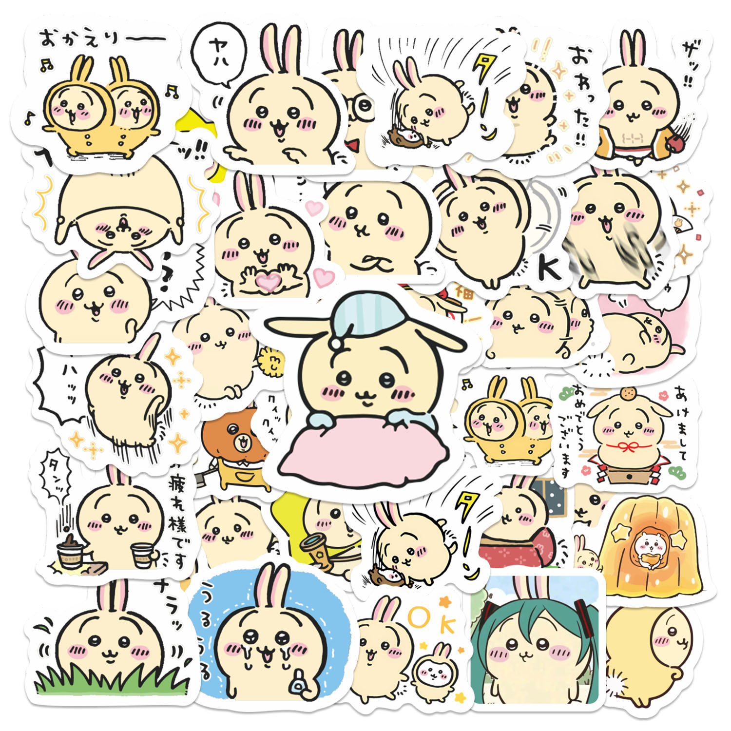 乌萨奇贴纸可爱卡通贴纸