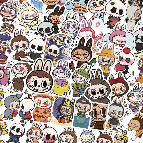 拉布布防水贴画装饰小图案