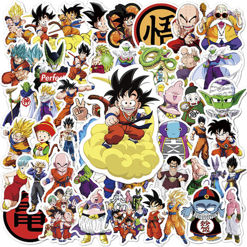 七龙珠贴纸防水行李箱防拿错装饰