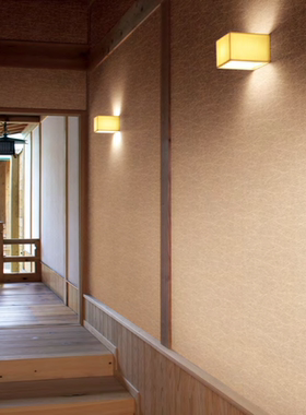 日本进口墙纸tokiwa新款草黄色宣纸纹理墙纸日式榻榻米和室茶室纸