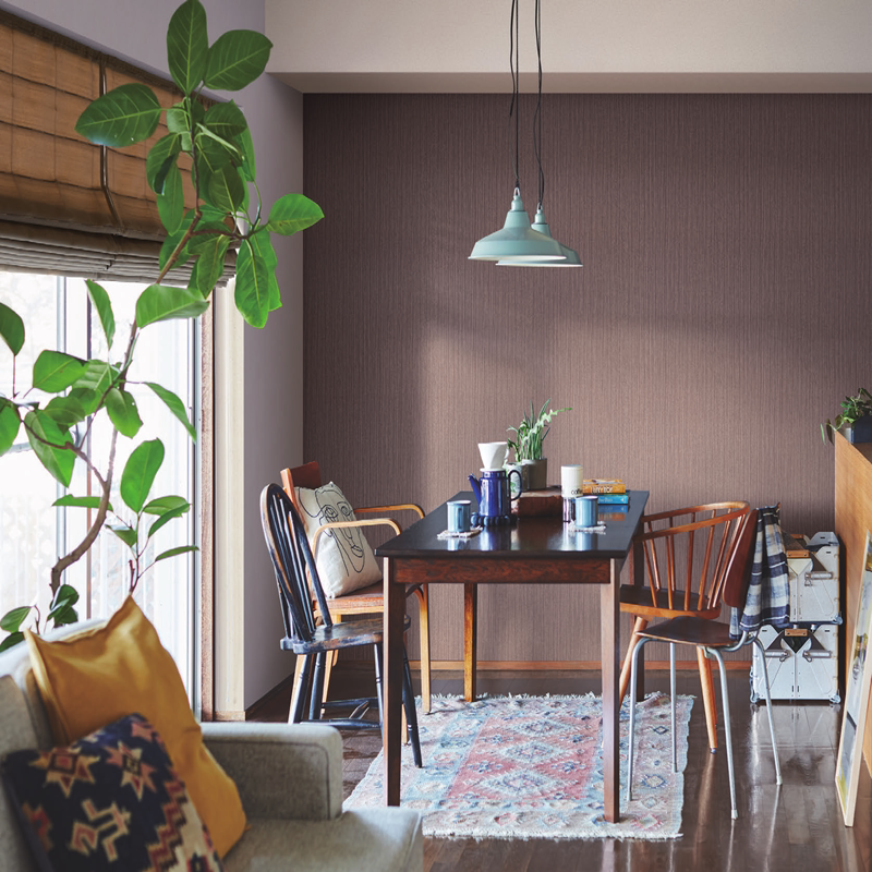 日本进口墙纸灰棕色木纹墙纸肌理感壁纸木饰面装饰背景客厅背景墙