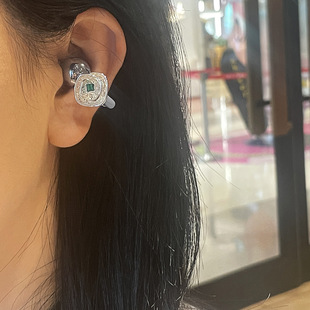 国风男女同款适用于Freeclip耳机钻扣耳夹耳饰配饰小众原创