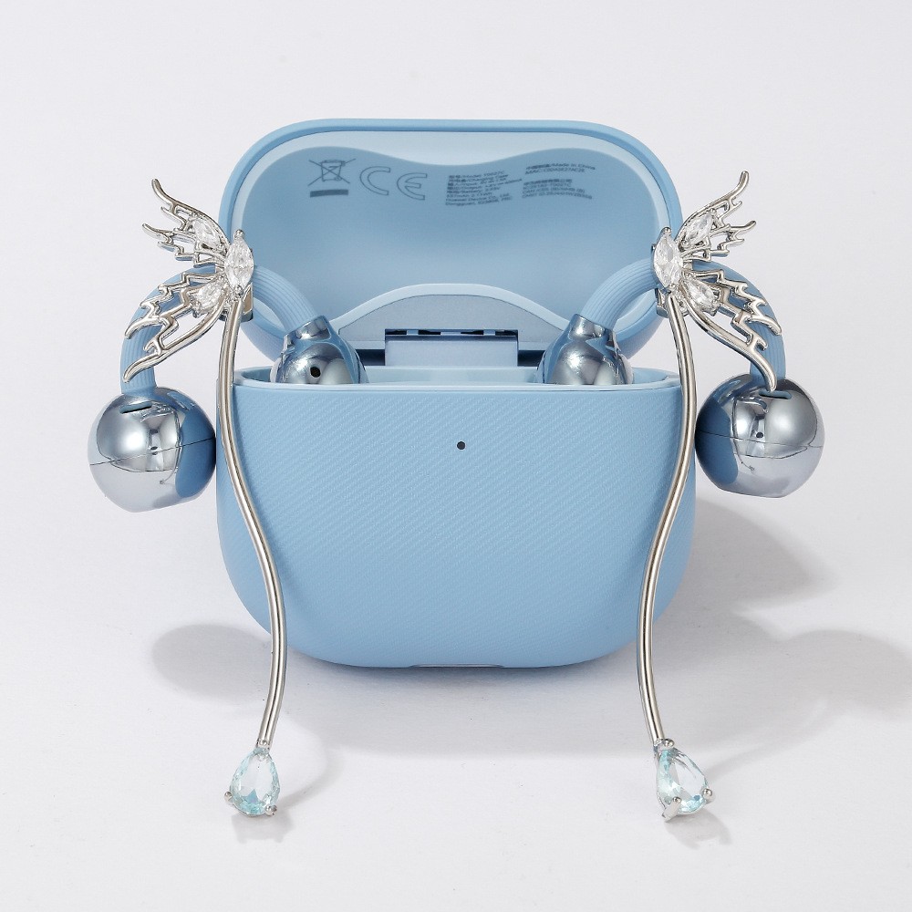 华为巴黎时尚周同款耳机耳夹钻扣