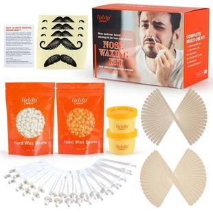 脱鼻毛修脸Nose Wax Kit for Painless Nasal & Ear Hair Removal