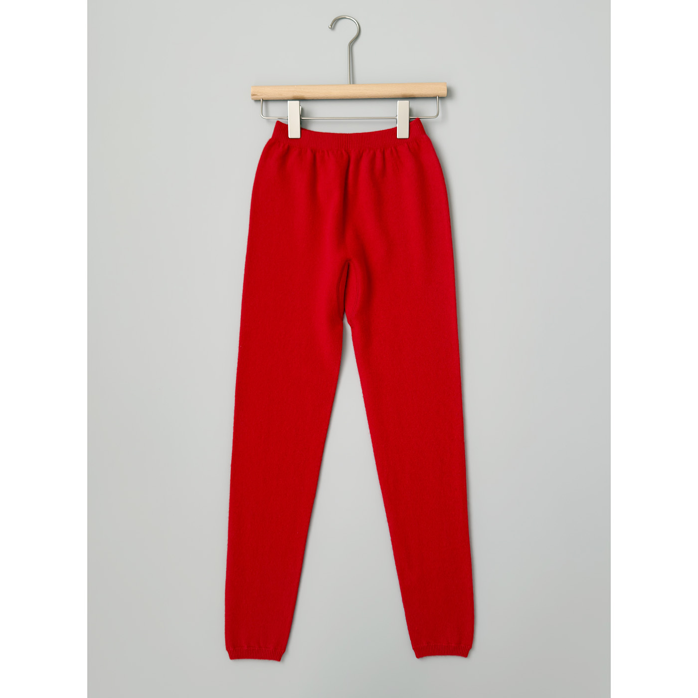 大厂高端24支特种纱 本命年女士高腰显瘦保暖100%山羊绒打底裤