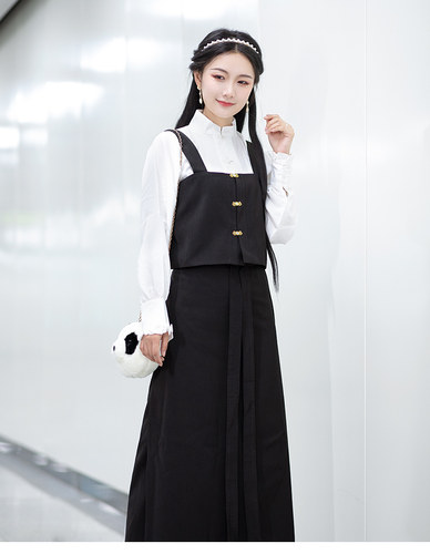 烛颜汉服朝九晚五主腰旋裙
