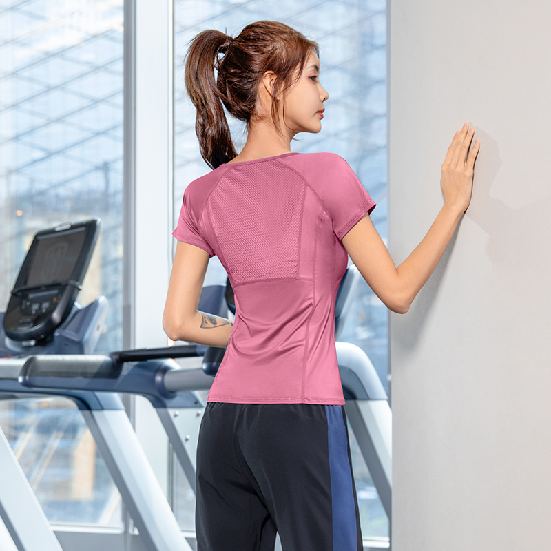 夏季速干衣修身短袖T恤健身罩衫