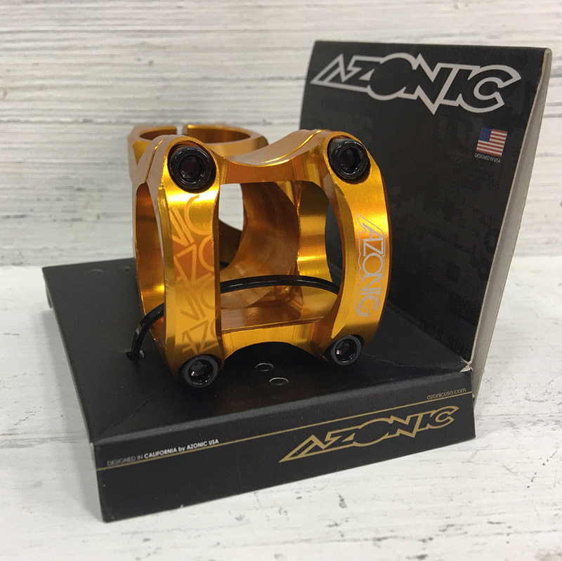 AZONIC PREDATOR 줄기 자전거 줄기 산악 자전거 조절 가능한 줄기 구즈넥 브래킷 31.8