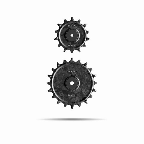 Gemini Ogle Aero碳纤维导轮SHIMANOSRAMRED后拨导轮自行车大导轮