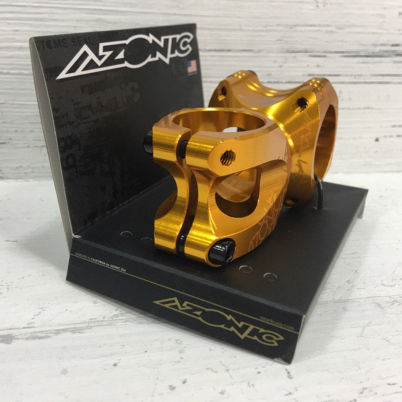 AZONIC PREDATOR 줄기 자전거 줄기 산악 자전거 조절 가능한 줄기 구즈넥 브래킷 31.8