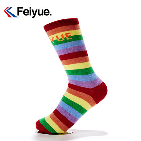 飞跃高筒拼色百搭棉袜女彩虹袜潮袜【买一送一】|ruв категории Аксессуары, сумки и обувь/аксессуары для ремня, обувь, аксессуары, шнурок - от Buy2taobao.com для оказания профессиональной услуги покупки агента Taobao