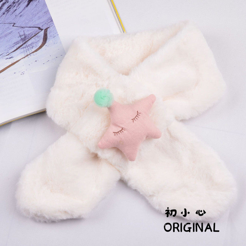 남성과 여성을위한 가을 겨울  ??스카프 플러스 벨벳 두꺼운 따뜻한 스카프 2021 새로운 플러시 어린이 스카프