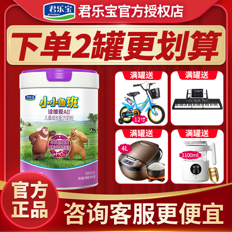 君乐宝小小鲁班诠能搭档AII800g