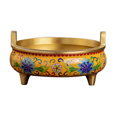 景泰蓝珐琅香薰炉供奉礼佛铜熏炉