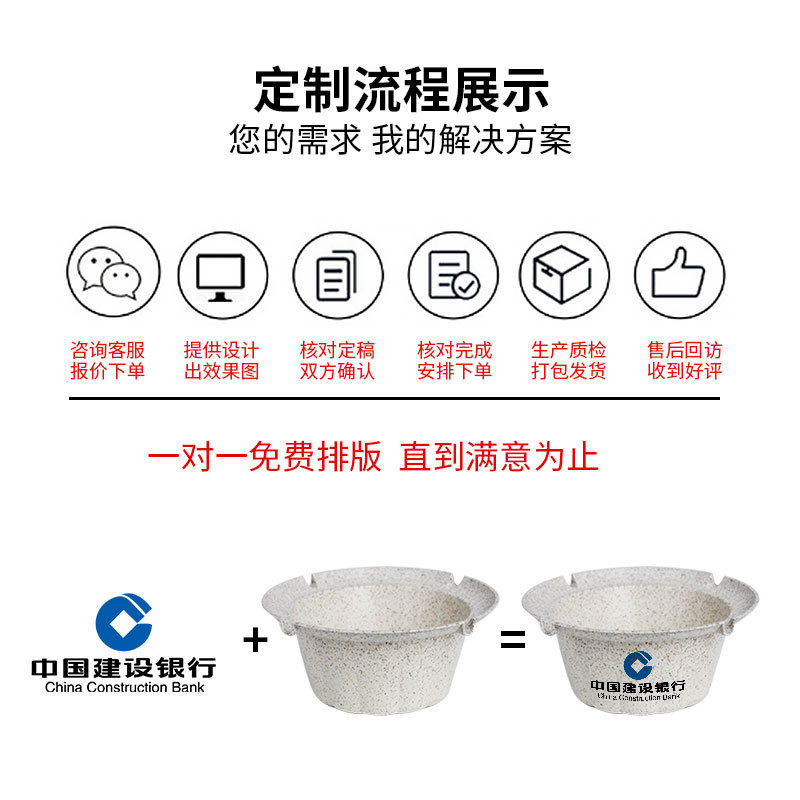 一次性烟灰缸创意防飞灰一件起批台球室酒吧车载烟缸清洁沙车用