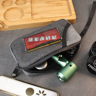 跨境热采烟斗烟具收纳包 烟斗防臭包 户外旅行便携式可挂脖烟斗包