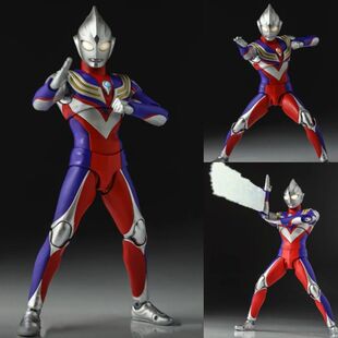 ULTRA-ACT超可动魂模型超人迪加暗黑形态贝利亚欧布SHF曼