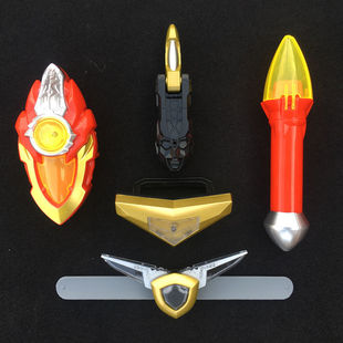 变身器玩具戴拿闪光剑盖亚蓝宝锥梦比优斯气息高斯勇气之棒曼