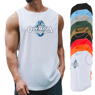 Gym Men Workout Fitness Stringer Bodybuilding Mouwloos Tank