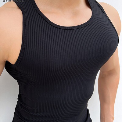 compression tank tops gym workout fitness vest新款潮牌跑步