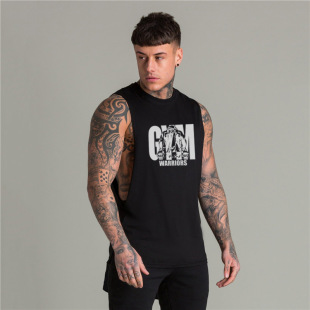 gym men workout fitness stringer bodybuilding mouwloos tank